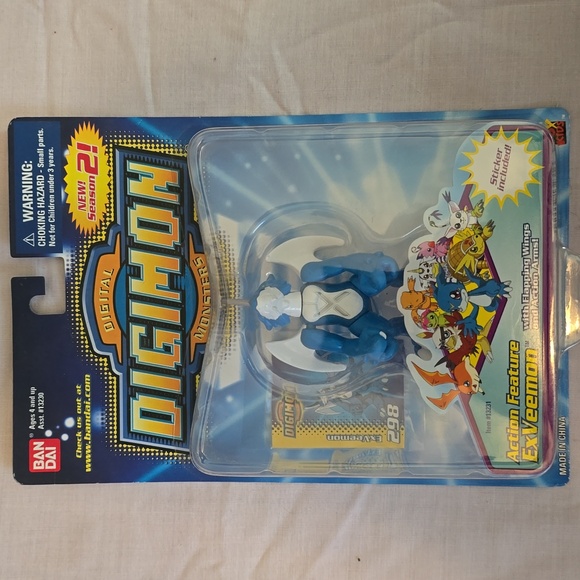 Digimon Season 2 ExVeemon Action Feature figure - Picture 1 of 4